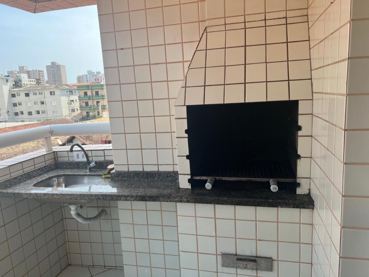 Apto Com Piscina E Churrasqueira Praia Grande  Exterior foto